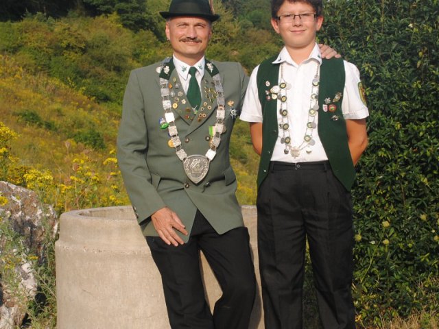 2011 Ralf Lebenstedt und Jugendprinz Mike Kunze